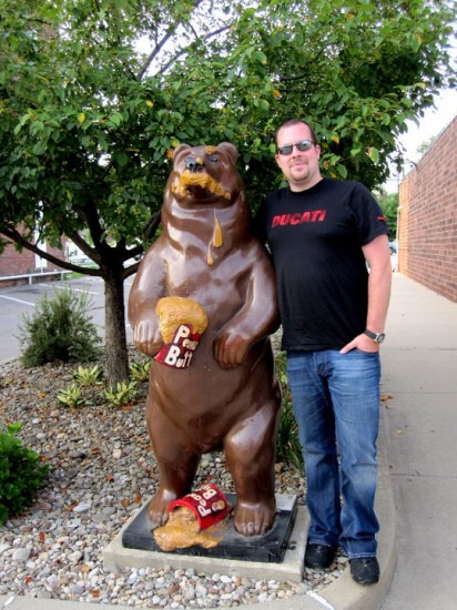Me and a bear